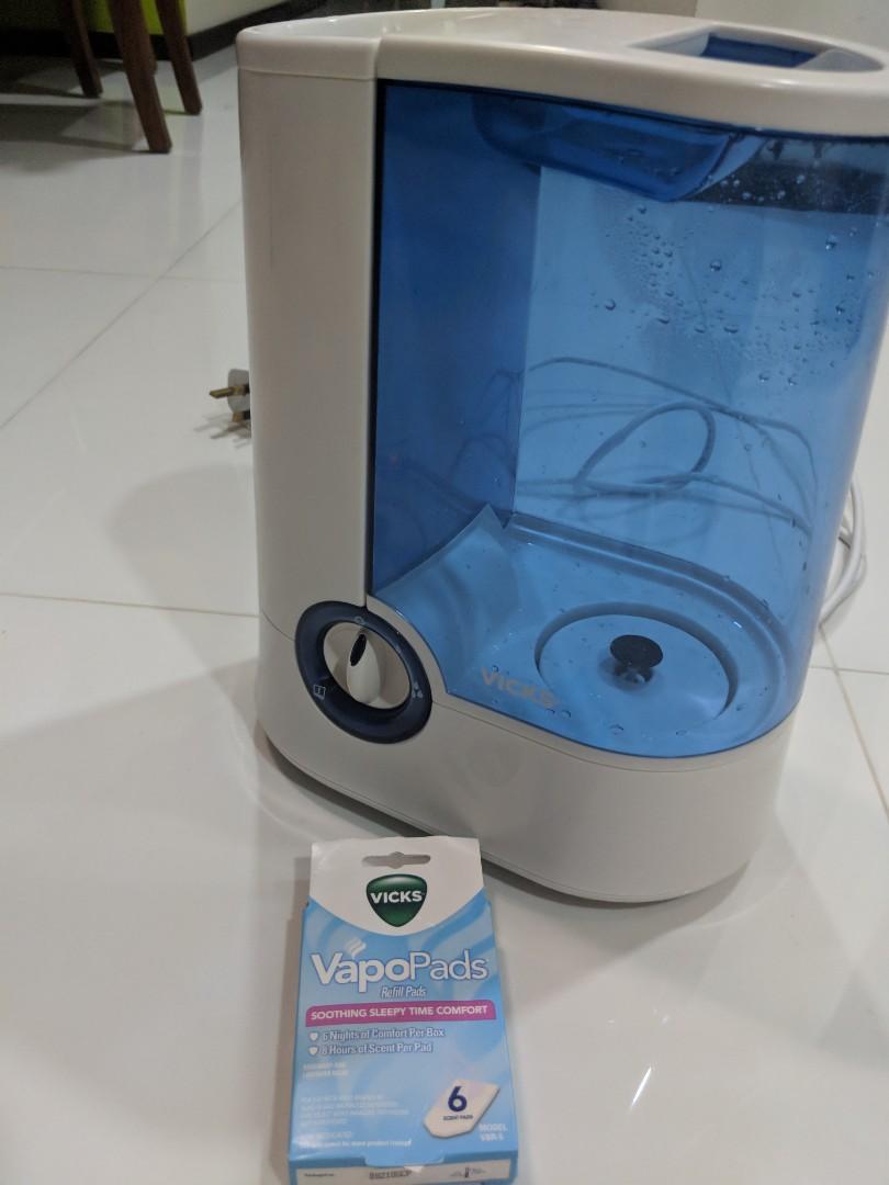 Vicks Warm Mist Humdifier, Beauty & Personal Care, Bath & Body, Body