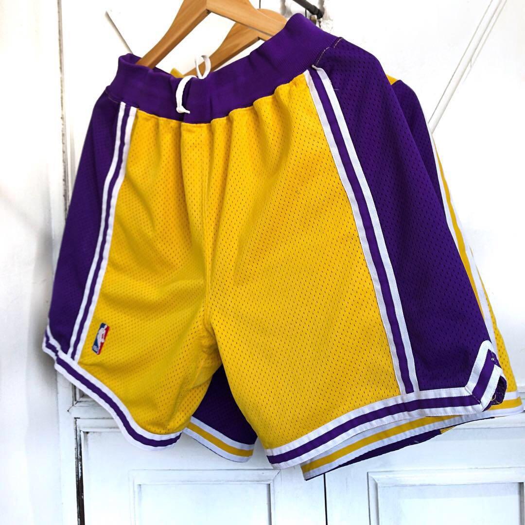 vintage lakers shorts