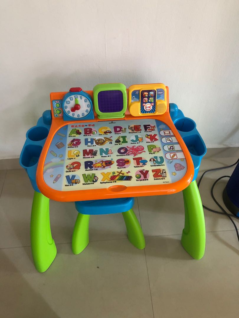Vtech Touch And Learn Activity Desk Babies Kids Toys Walkers Share This Listing