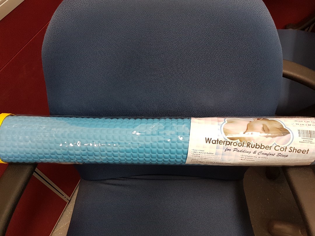 Waterproof Rubber Cot Sheet, Babies & Kids, Baby Nursery & Kids