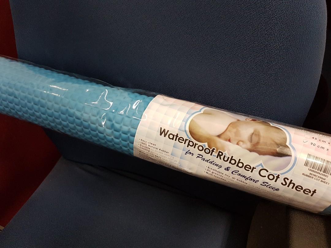 Waterproof Rubber Cot Sheet, Babies & Kids, Baby Nursery & Kids