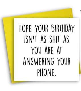 Birthday Card
