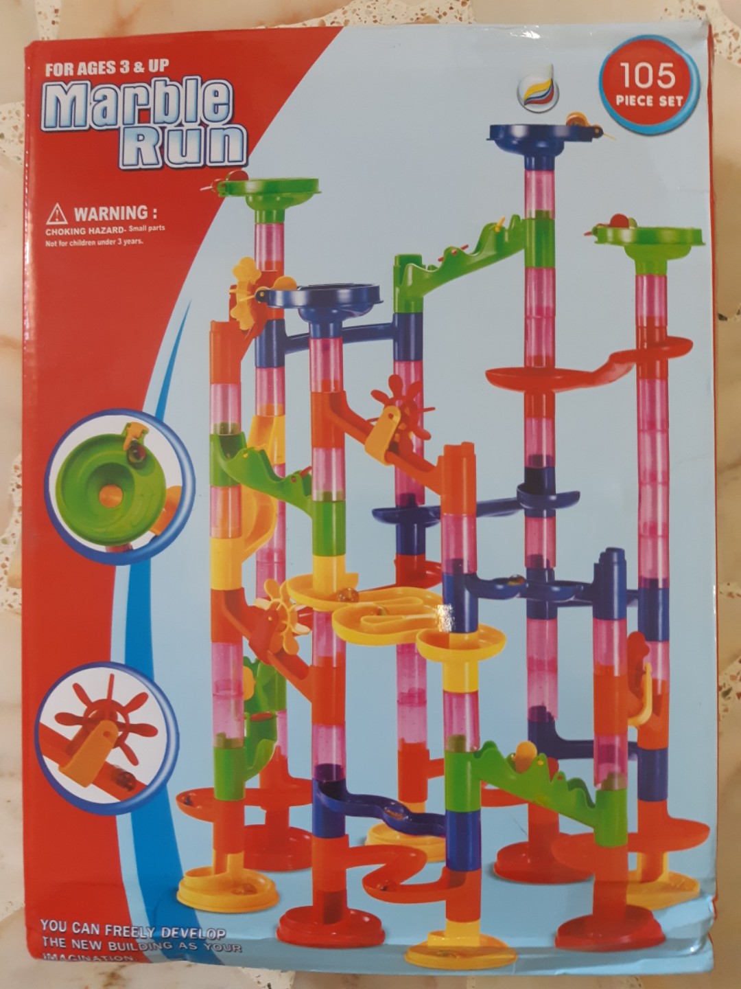 Marble run 105 pieces sales