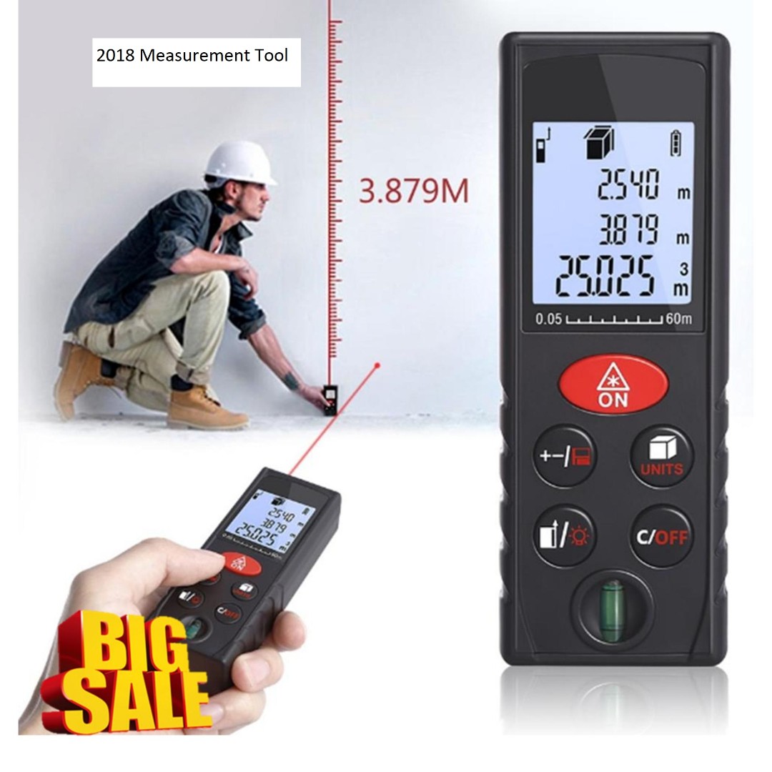 Digital on sale laser meter