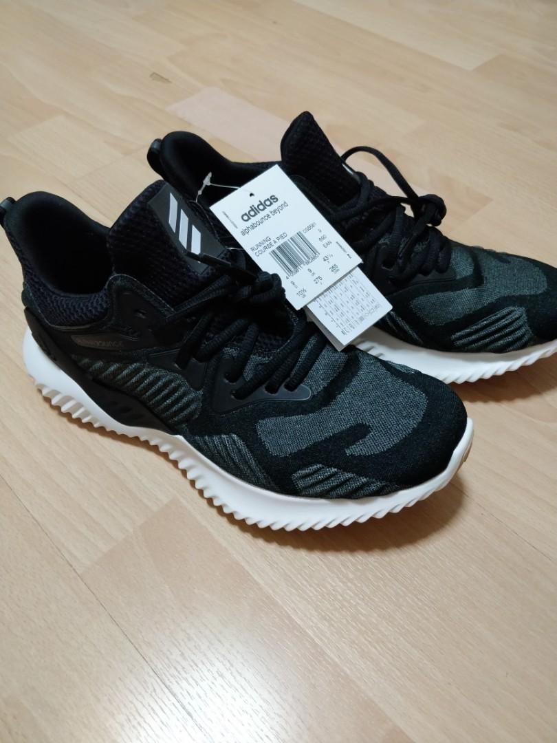 Authentic Brand New Adidas Alphabounce Beyond Black Gray Men S Fashion Footwear Sneakers On Carousell