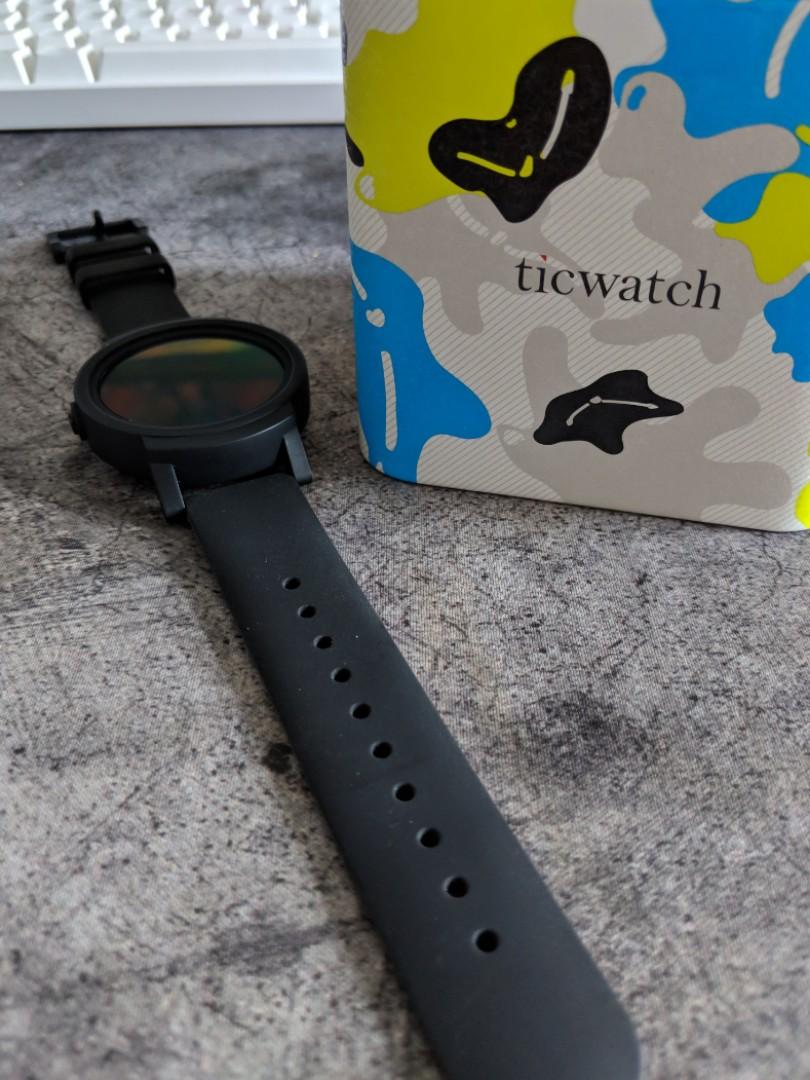 Almost Brand New Ticwatch E With box Mobile Phones Gadgets