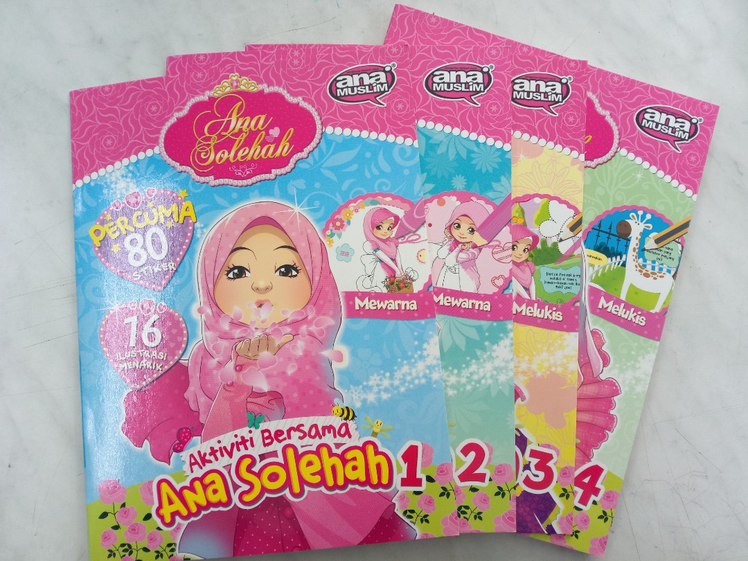 Ana Muslim Activity Books Hobbies Toys Books Magazines Children S Books On Carousell