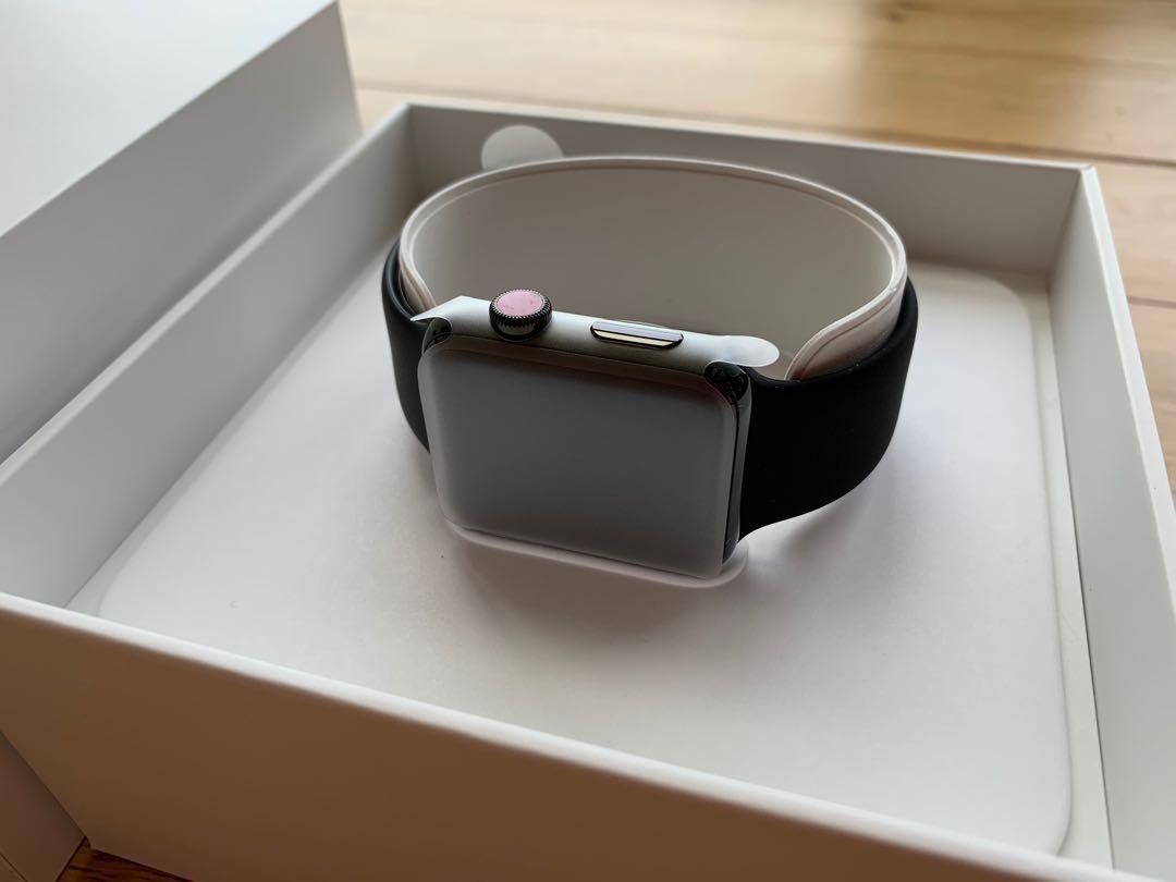 Apple watch series 3 42mm lte stainless steel store