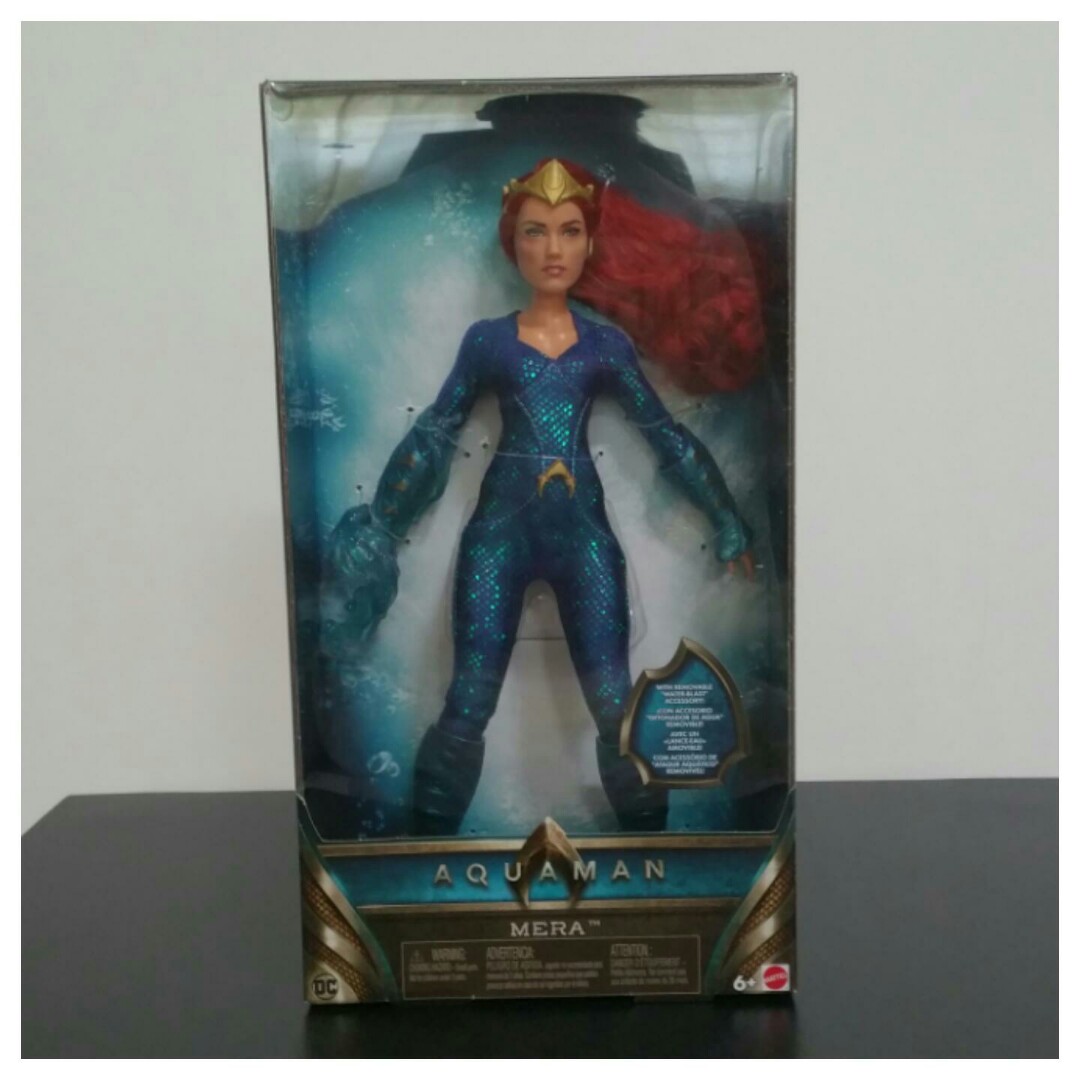 aquaman mera doll mattel