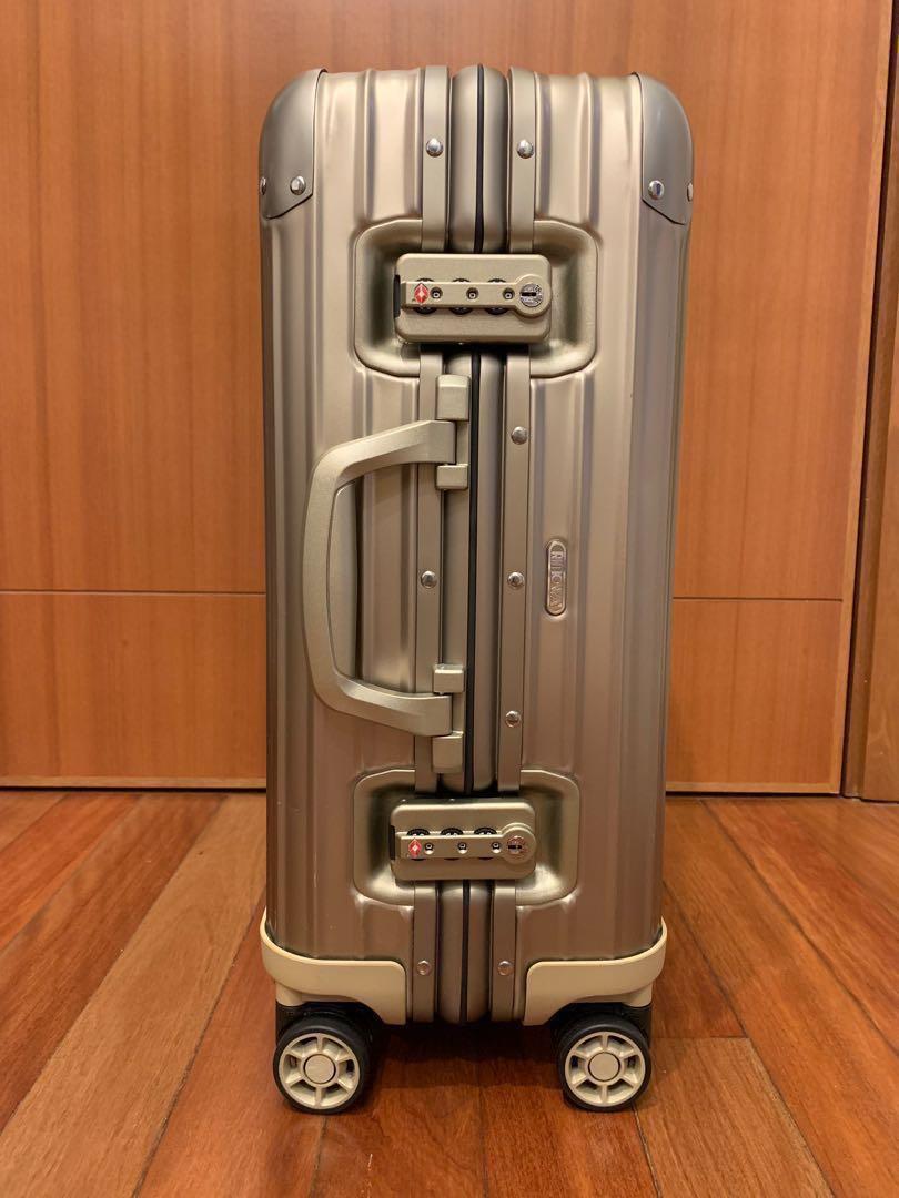 Rimowa topas titanium cabin new arrivals
