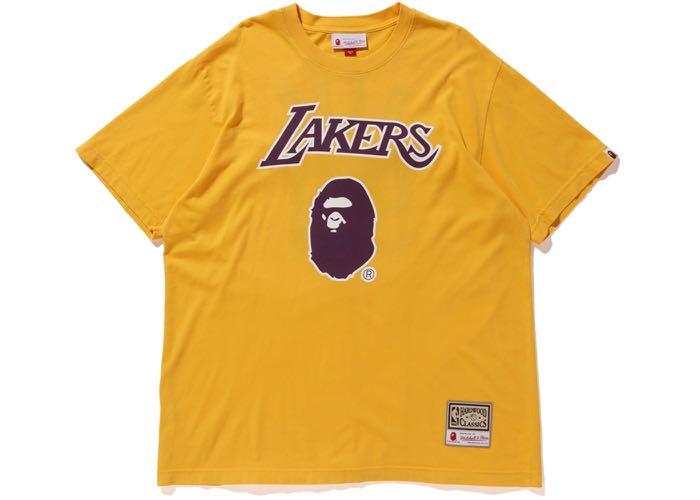 BAPE X MITCHELL & NESS LEGACY JERSEY, Men's Fashion, Tops & Sets, Tshirts &  Polo Shirts on Carousell