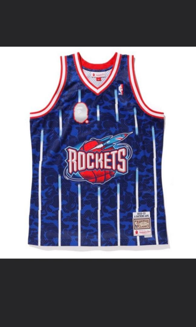 Bape houston rockets jersey best sale