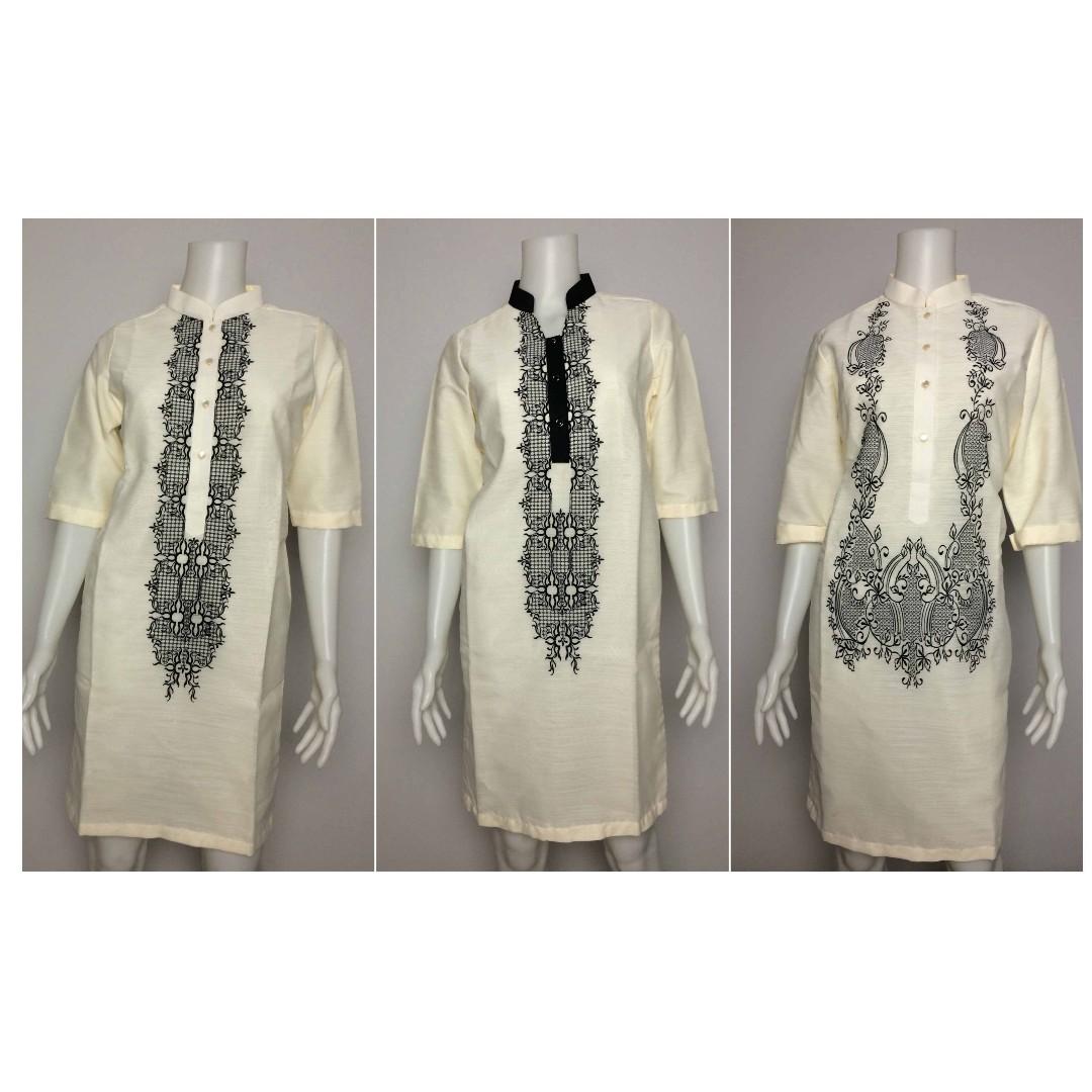 marian barong dress