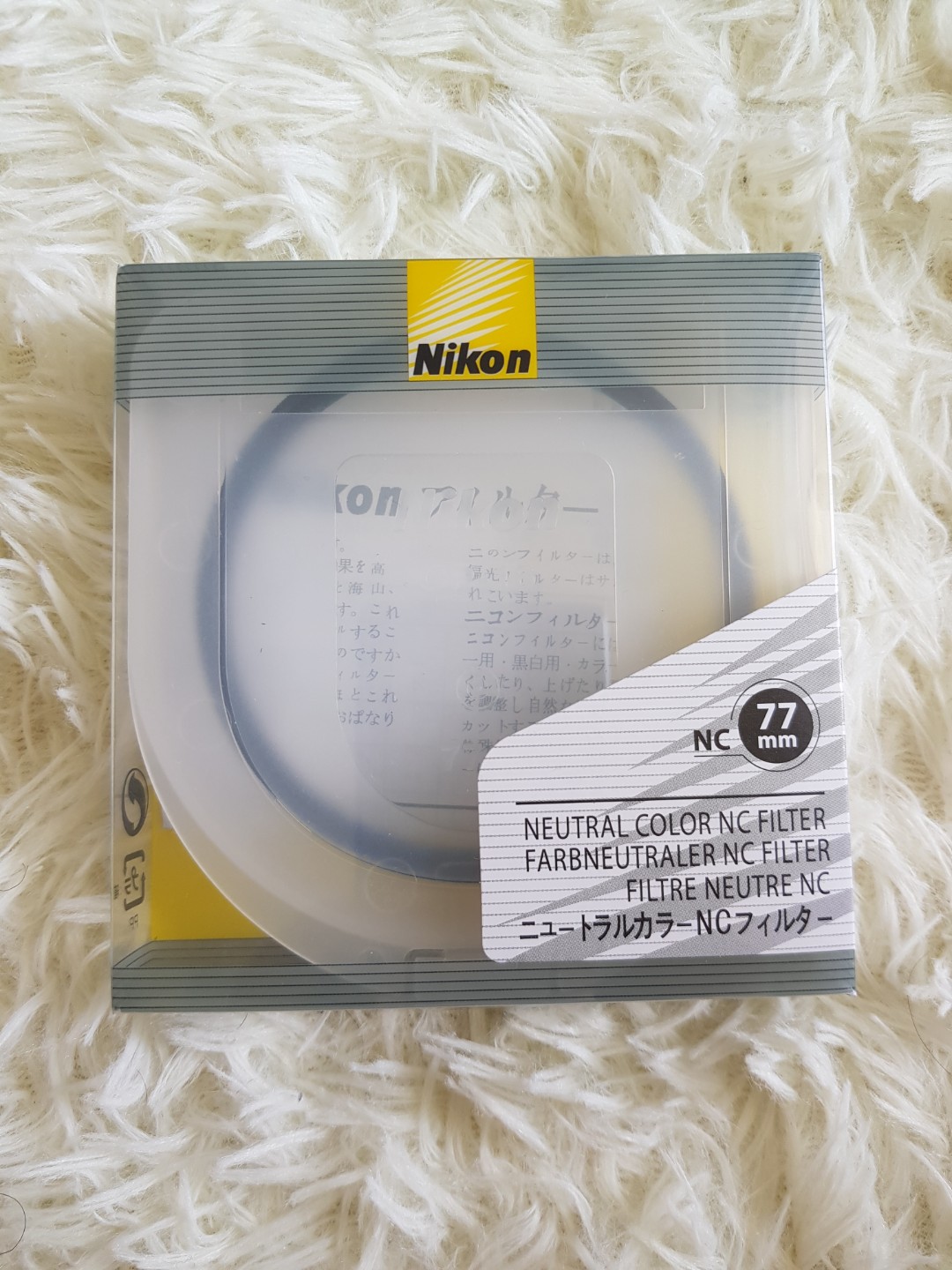 Nikon LC-52 Stil 52MM Center Pinch Clip On Objektivdeckel für mit Kappe Hälter e