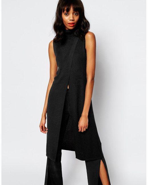 black tunic top uk