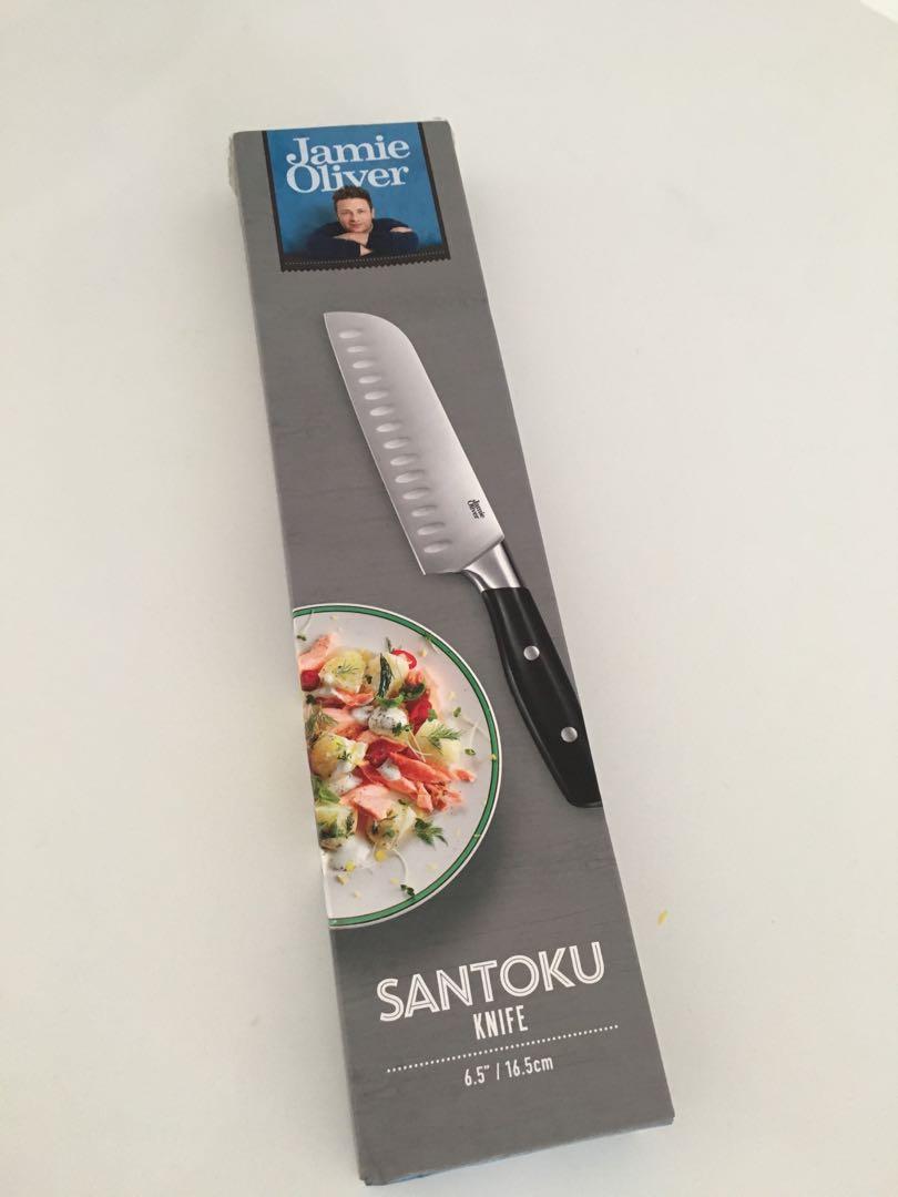 Brand New Jamie Oliver Santoku Knife, Furniture & Home Living