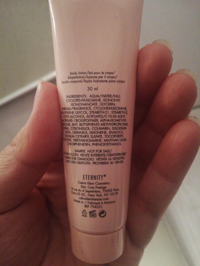 CALVIN KLEIN ETERNITY NOW BODY LOTION