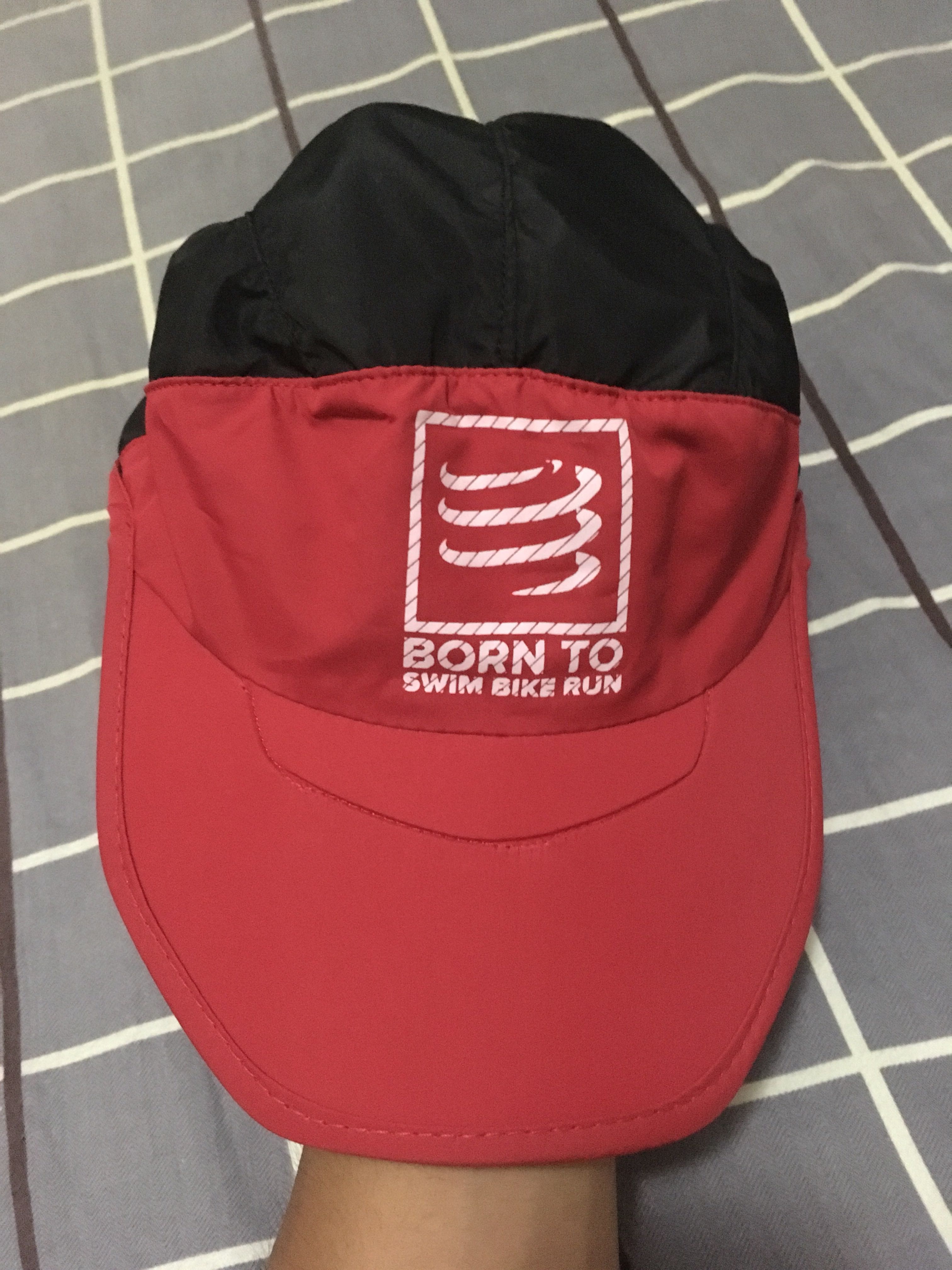 swim bike run cap