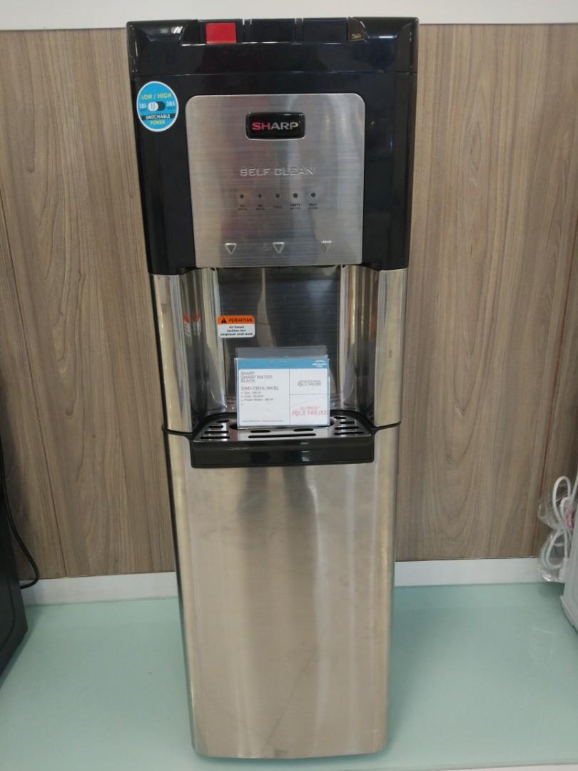 Dispenser Sharp Swd 73ehl Bk Bl Promo Electronic City Cicilan