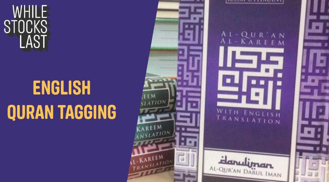 English Tagging Quran, Hobbies & Toys, Books & Magazines, Children's