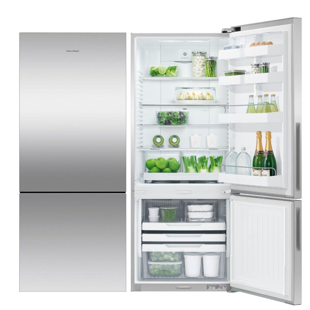 Fisher Paykel Rf442brpx6 Activesmart Fridge 680mm Bottom Freezer 396l Home Appliances Kitchenware On Carousell