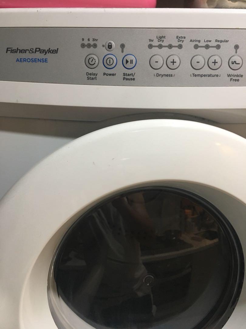 Fisher and Paykel Aerosense Dryer, TV & Home Appliances, Washing