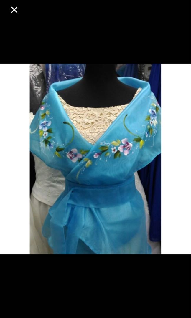 filipiniana wrap around