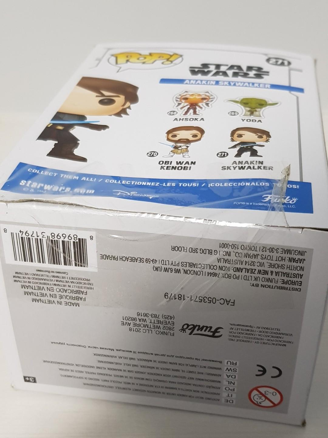 funko pop star wars anakin skywalker clone wars 271 hobbies toys toys games on carousell