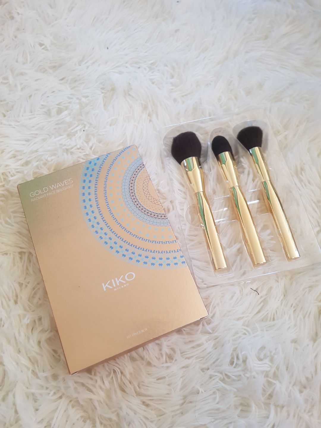 Gold Waves Brush Kit From Kiko Milano Health Beauty Makeup On