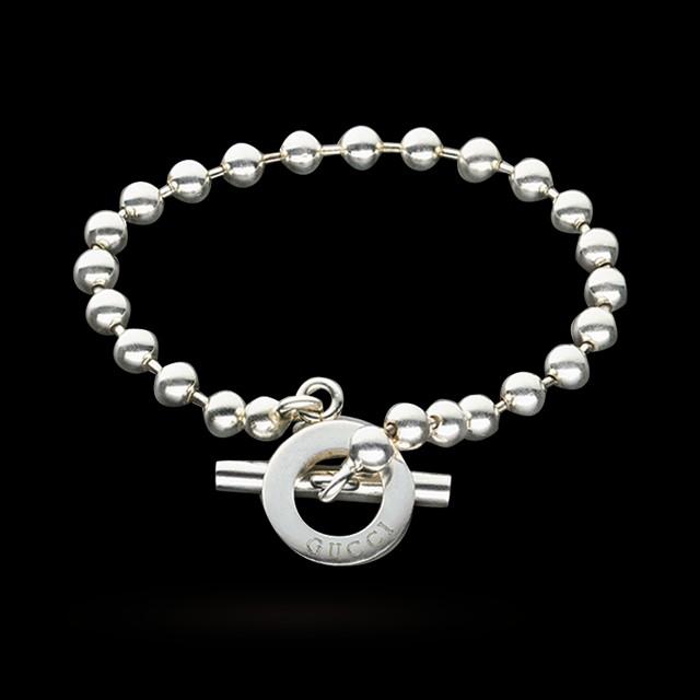 Gucci Boule Silver T Bracelet Luxury Accessories on Carousell