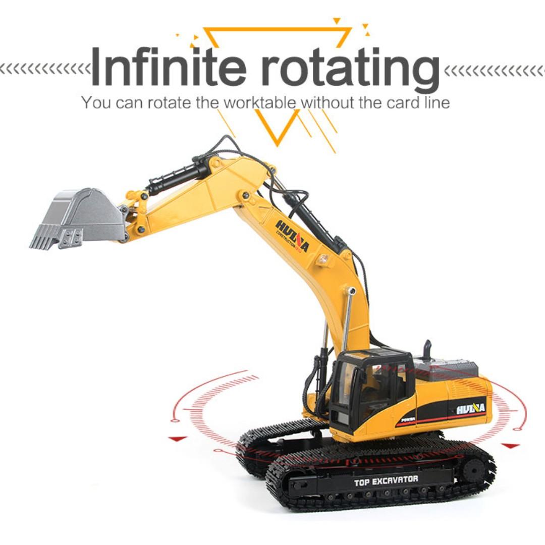 rc excavator huina 580