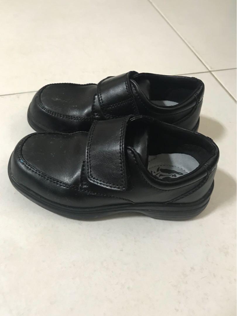 Hush Puppies Black Shoes for Boys 