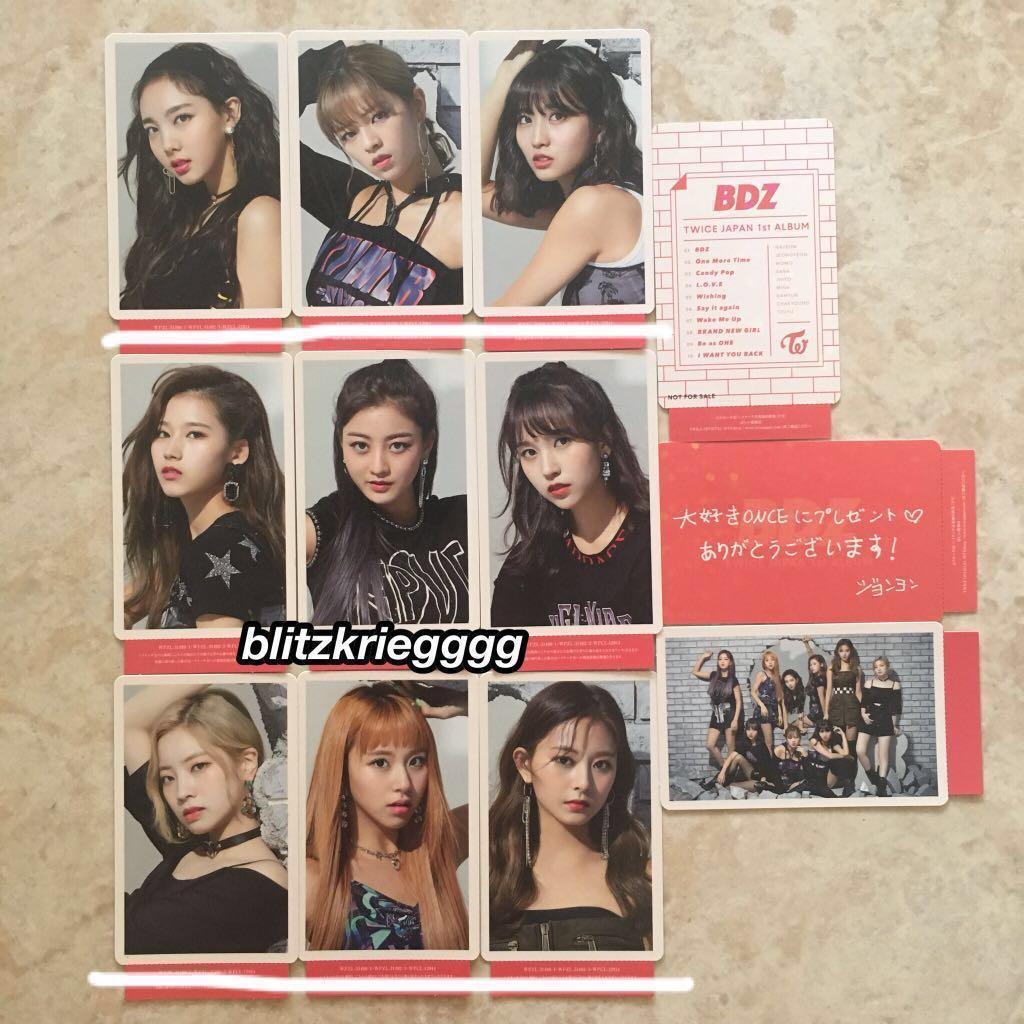 Twice Bdz Photocards Twice 2020