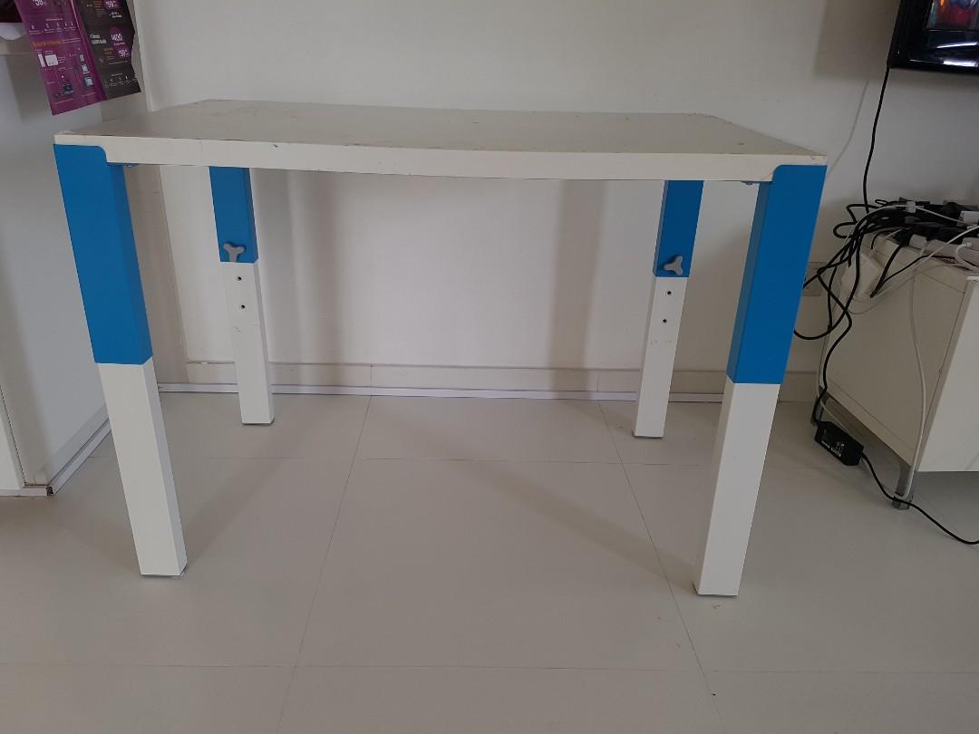 Ikea Phal Table Legs With Adjustable Height And Free Top