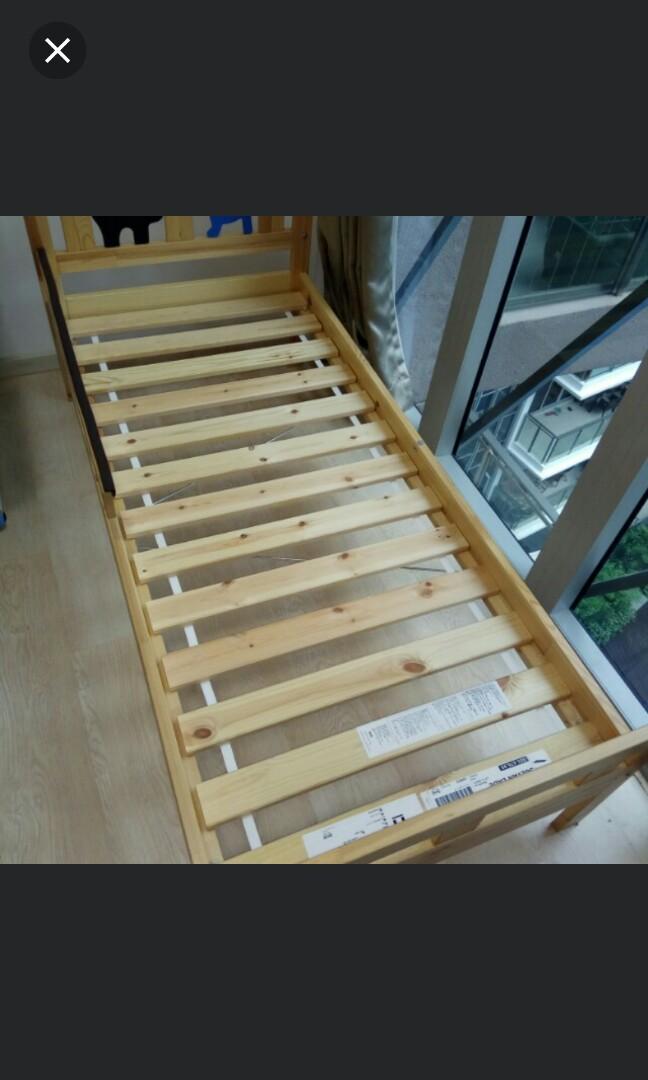Ikea Toddlers Bed Frame, Furniture & Home Living, Furniture, Bed Frames