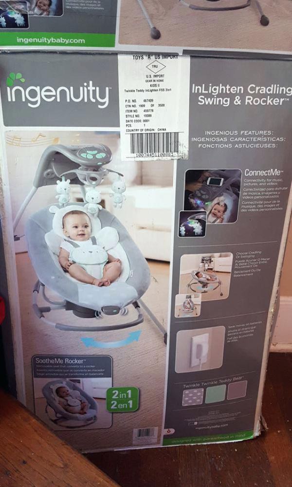 ingenuity baby swing 2 in 1