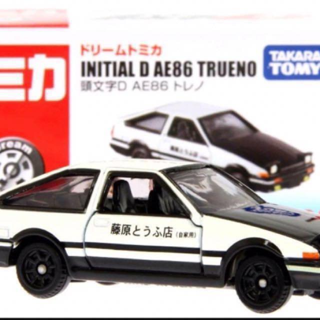 Initial D Ae86 (Category: Toys & Games) located in Kuala Lumpur. Submitted by yokino2020 (Listing ID 129802676, Image 1). Description: Takara Tomy Initial D AE86 .