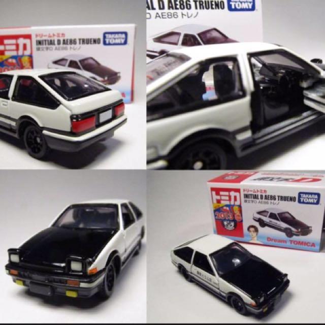 Initial D Ae86 (Category: Toys & Games) located in Kuala Lumpur. Submitted by yokino2020 (Listing ID 129802676, Image 2). Description: Takara Tomy Initial D AE86 .