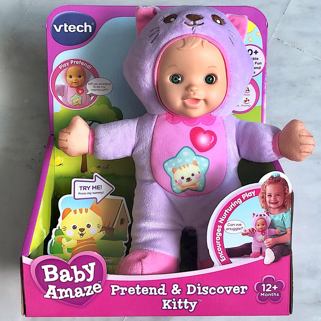 vtech baby amaze pretend and discover kitty