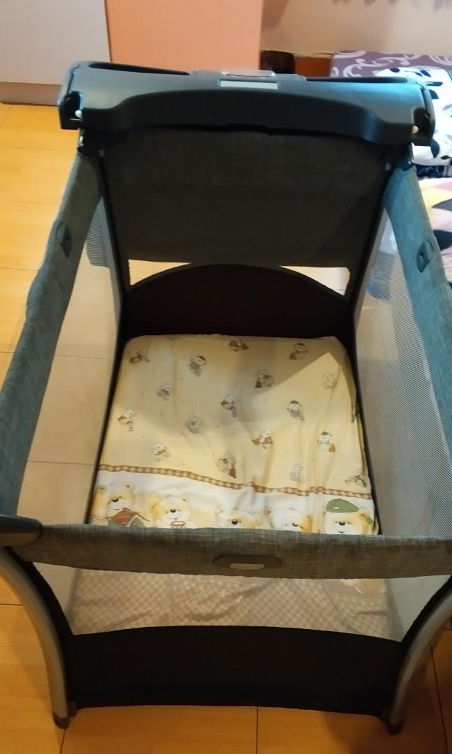 Joie Illusion Baby Box Termasuk Kasur Latex Babybee Bayi Anak Ranjang Bayi Di Carousell