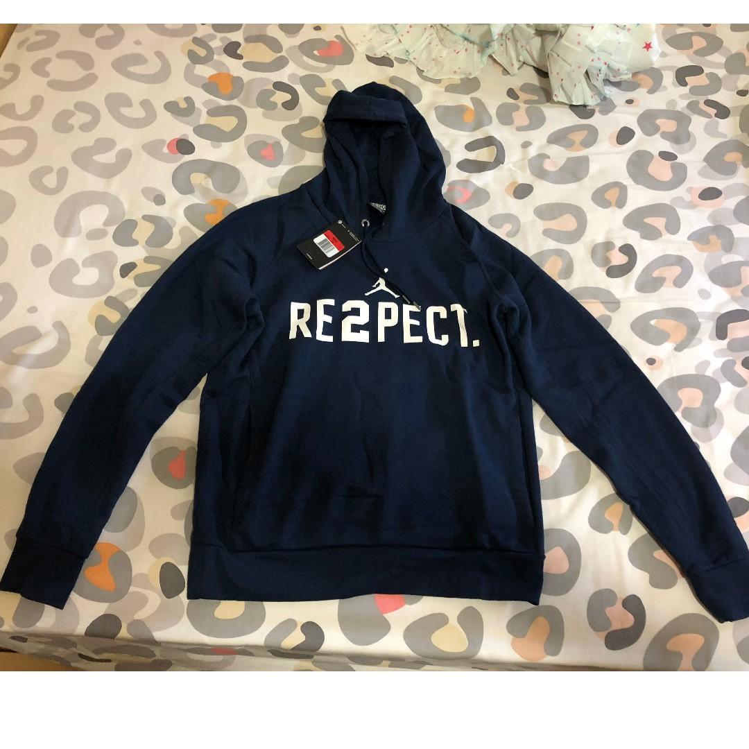 respect jordan hoodie