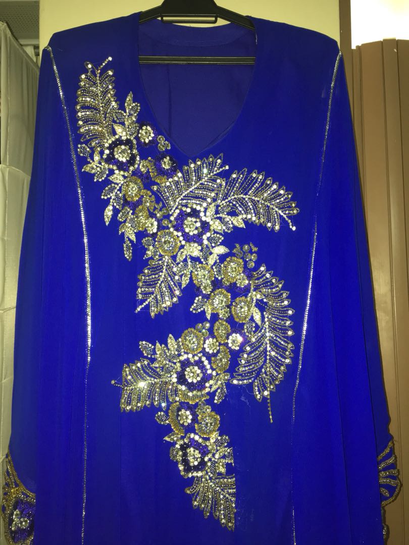 Kaftan Arabic dinner, Women's Fashion, Muslimah Fashion, Dresses on ...