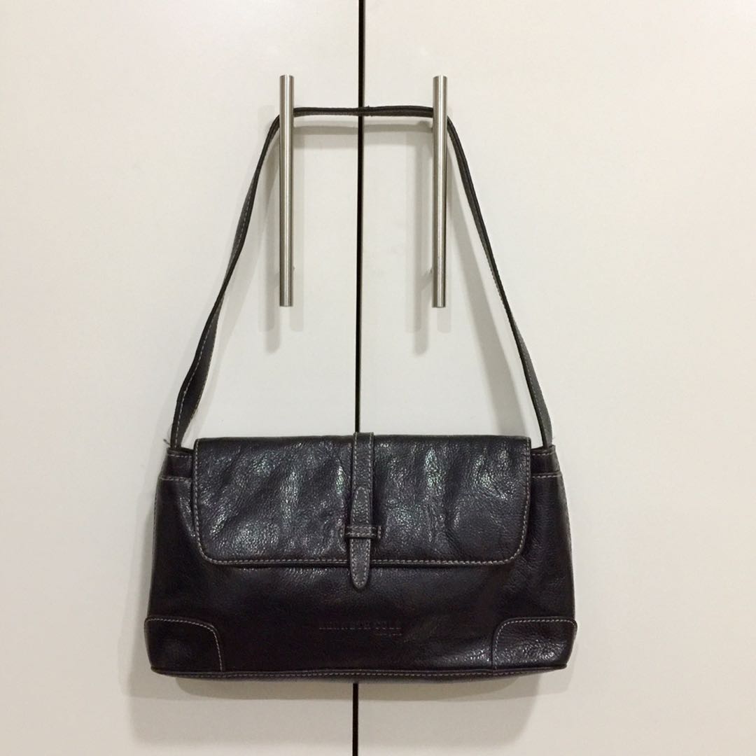 Cole leather shoulder bag, Women's Fashion, Bags & Wallets