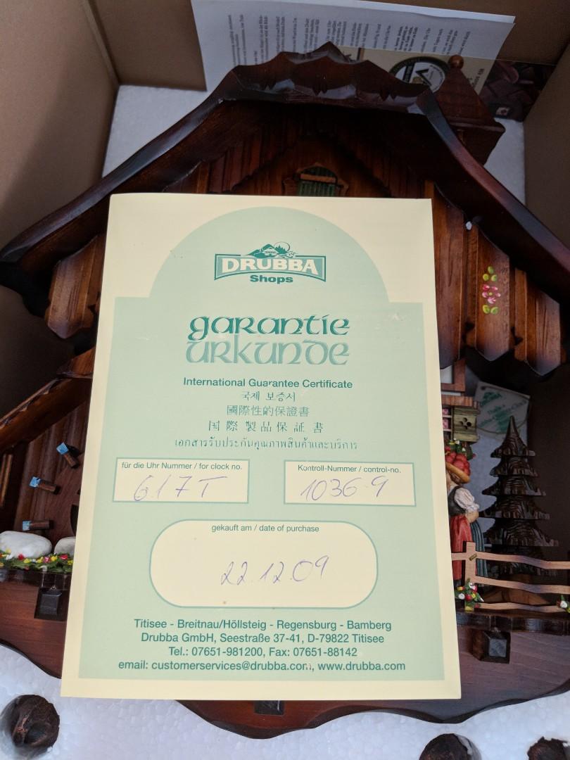 Kuku clock all mechanical from Germany, Hobbies & Toys, Memorabilia