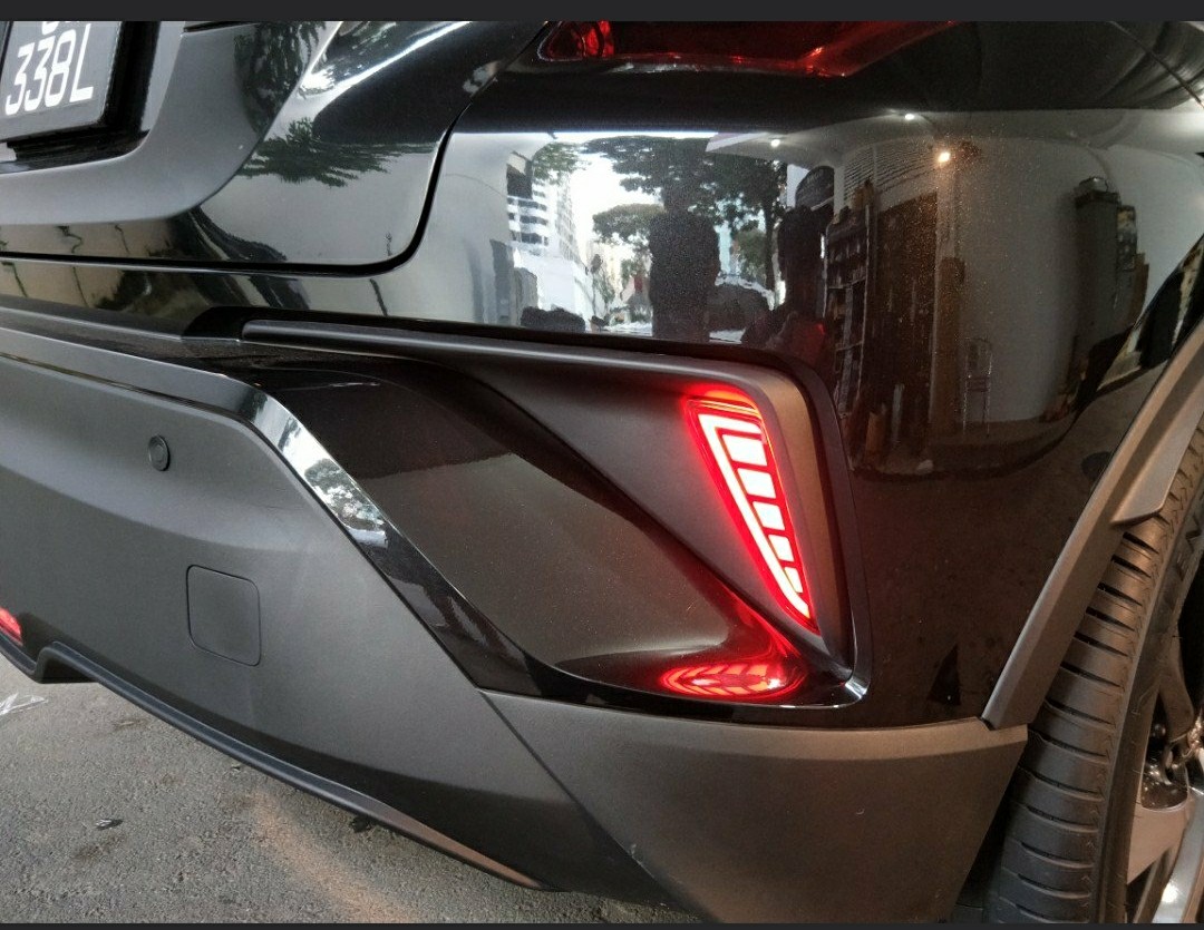 Led Rear Bumper Reflector Light For Toyota C Hr Car Accessories Accessories On Carousell