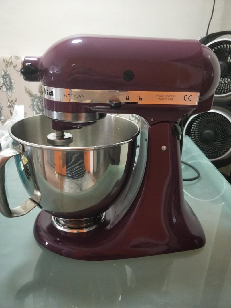 purple kitchenaid hand mixer