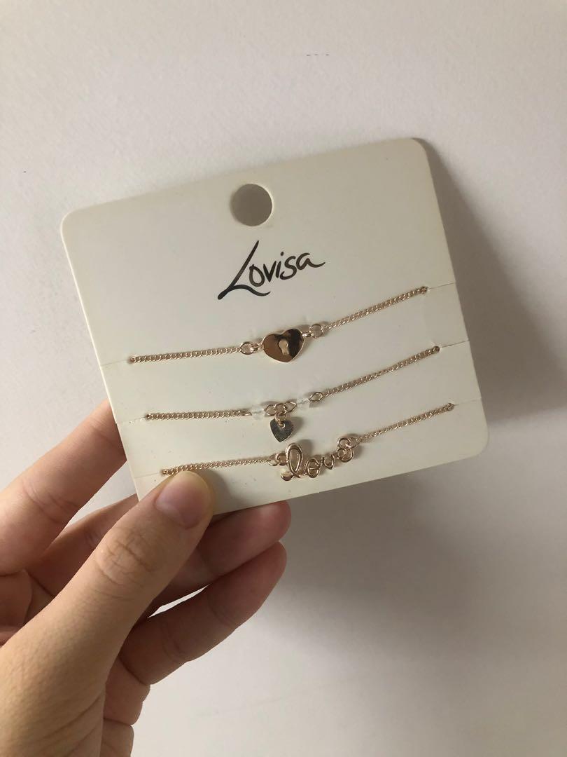 Lovisa Bracelets, Women's Fashion, Jewelry & Organisers, Bracelets on