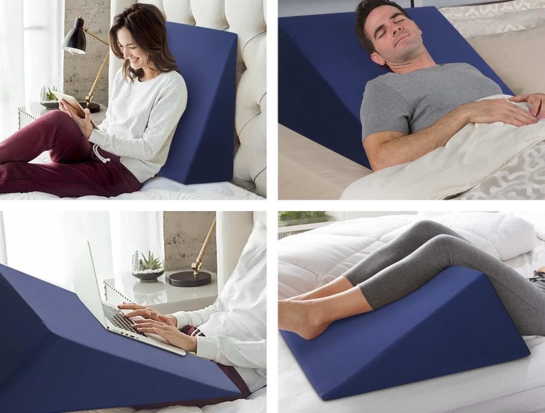 Mandaue foam wedge best sale pillow