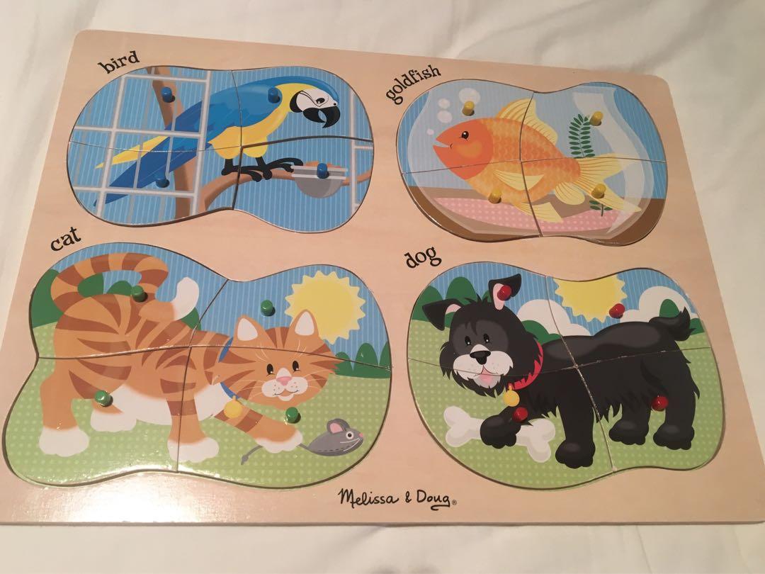 melissa and doug dog puzzle