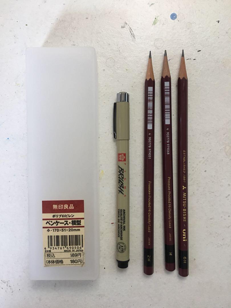 Muji Pencil Set On Carousell